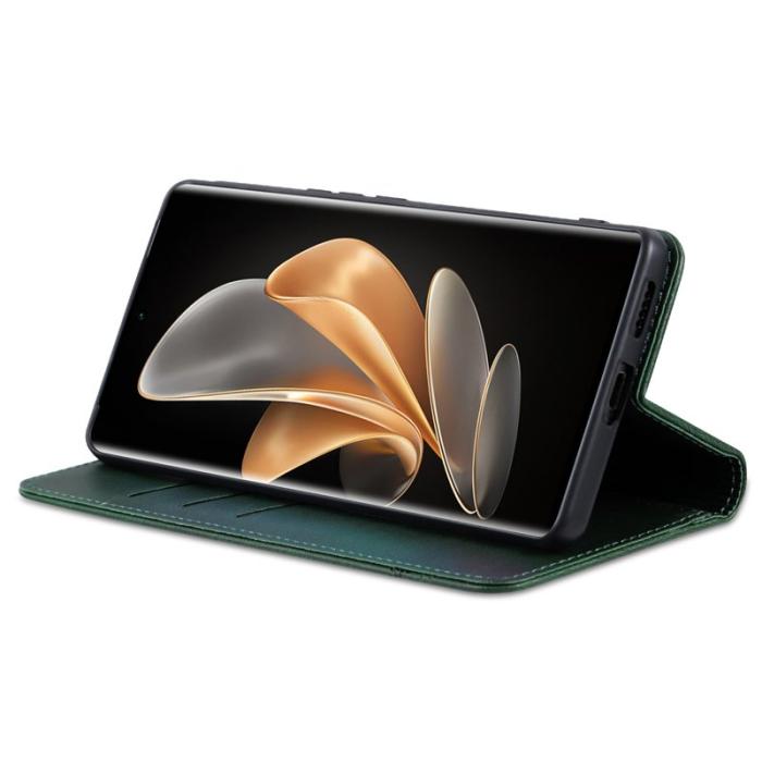 AZNS - AZNS Xiaomi 14 Ultra Plånboksfodral Konstläder - Grön