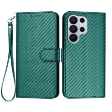 OEM - Samsung Galaxy S26 Ultra Pl&aring;nboksfodral Konstl&auml;der - Gr&ouml;n