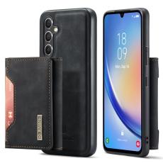 DG.MING - DG.MING Konstl&auml;der Pl&aring;nboksfodral Samsung Galaxy A14 4G/5G - Svart