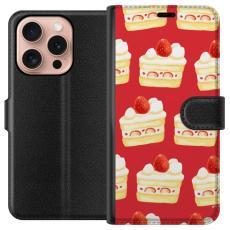 iSecrets - Plånboksfodral till Apple iPhone 16 Pro med Tårta