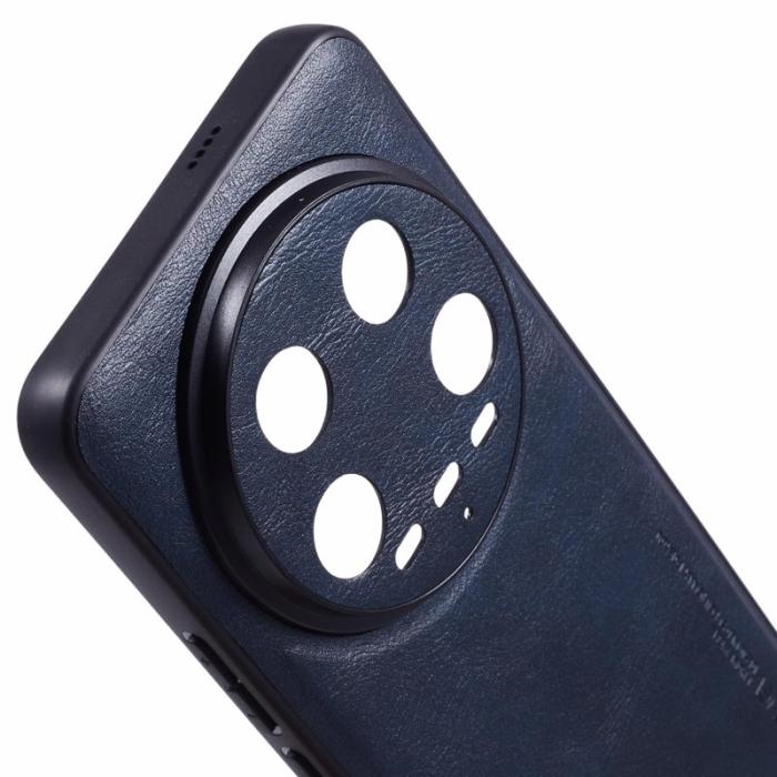 X-Level - X-LEVEL Bojue-3 Mobilskal till Xiaomi 14 Ultra PU Läder + TPU - Blå