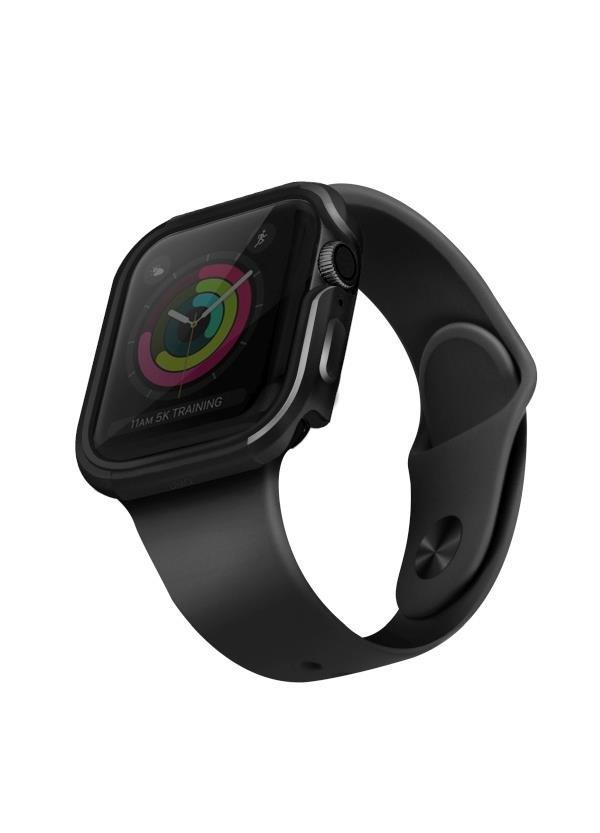 UNIQ skal Valencia Apple Watch Series 5/ 4 44MM szary/gunmetal | 2353 | AlltMobil