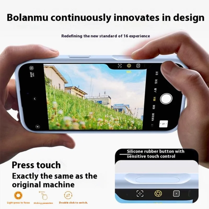 A-One Brand - iPhone 16 Mobilskal Ultra Thin Silikon - Glaciär Blå