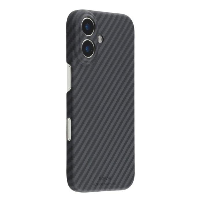 X-Level - X-LEVEL Mobilskal till iPhone 17 Magnetiskt Kolfiber Ultra-Tunn Svart