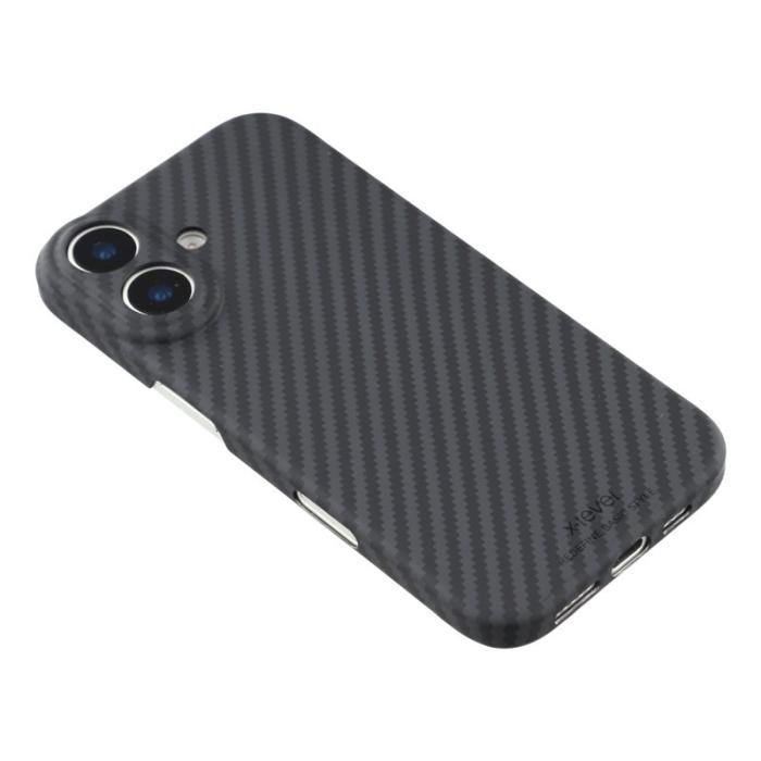 X-Level - X-LEVEL Mobilskal till iPhone 17 Magnetiskt Kolfiber Ultra-Tunn Svart