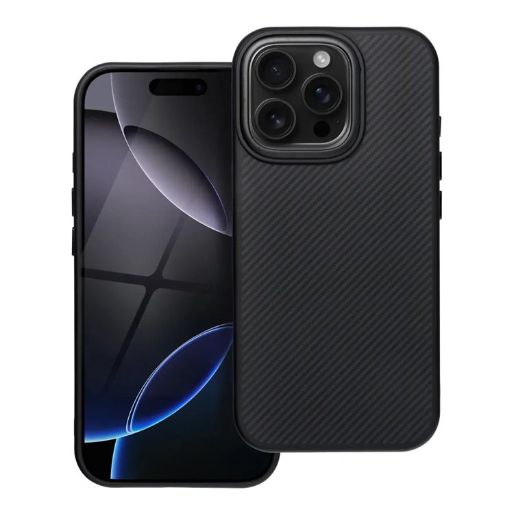 iPhone 16 Plus Mobilskal Magsafe Carbon Elite - Svart | 2353 | AlltMobil