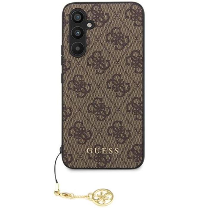 Guess - Guess Galaxy S23 FE Mobilskal Charms Collection - Brun