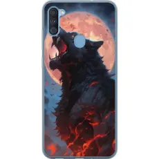 Gustaf - Mobilskal till Samsung Galaxy A11 med Ylande varg
