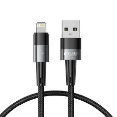 Tech-Protect - Tech-Protect USB-A till Lightning kabel Ultraboost 0.25m - Grå