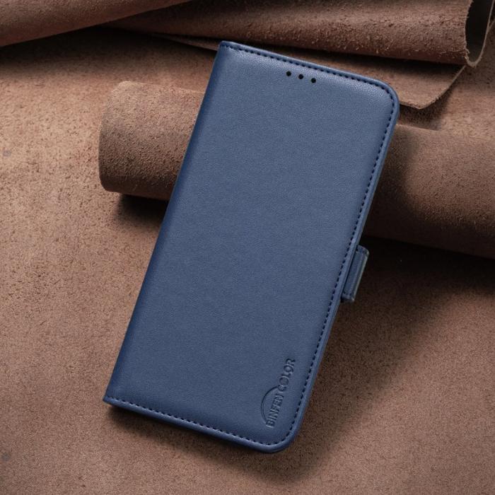 BINFEN COLOR - BINFEN Samsung Galaxy S26 Pro Fodral PU Läder Flip Folio - Blå