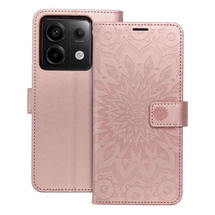OEM - Xiaomi Redmi Note 13 Pro 5G Plånboksfodral Mezzo - Rose Guld