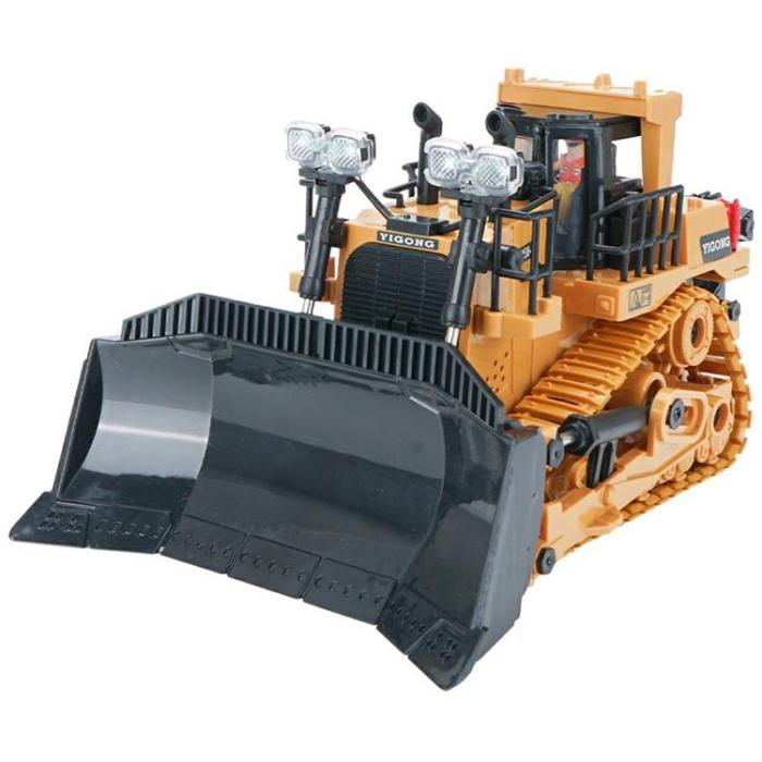 OEM - 2.4G RC Byggfordon Bandgående Bulldozer 3 kg Lastkapacitet för Barn (Ålder 4+)