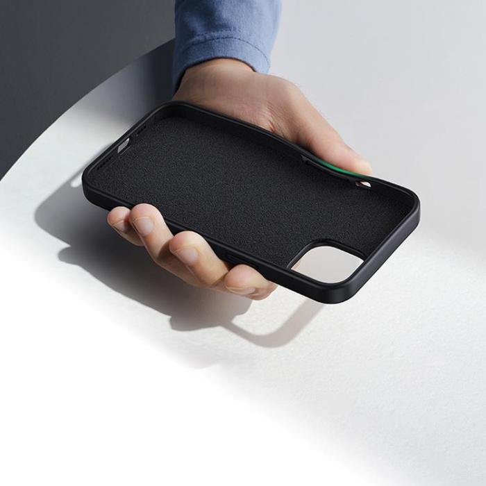 Ugreen - Ugreen iPhone 14 Plus Skal Silky Silicone - Svart