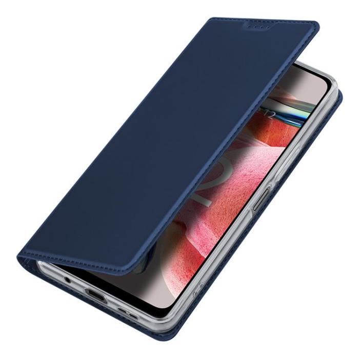 Dux Ducis - Dux Duxis Xiaomi Redmi Note 12 4G Plånboksfodral Skin Pro - Blå