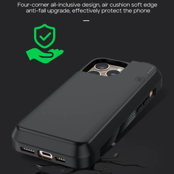 A-One Brand - iPhone 16 Pro Batteriskal 5000mAh N2004 - Svart