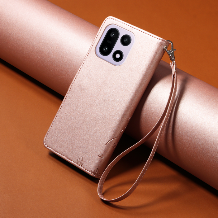 A-One Brand - OnePlus 15 Plånboksfodral RFID Blocking Imprinted Dog Pattern