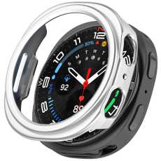 A-One Brand - Galaxy Watch 8 (44mm) Skal Halvsluten Hård PC - Silver