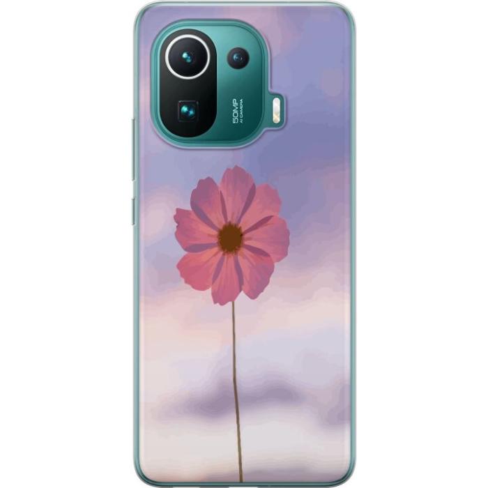 iSecrets - Mobilskal till Xiaomi Mi 11 Pro med Rosa blomma
