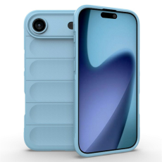 Amorus - AMORUS iPhone Air Mobilskal Shockproof TPU Rugged - Babyblå
