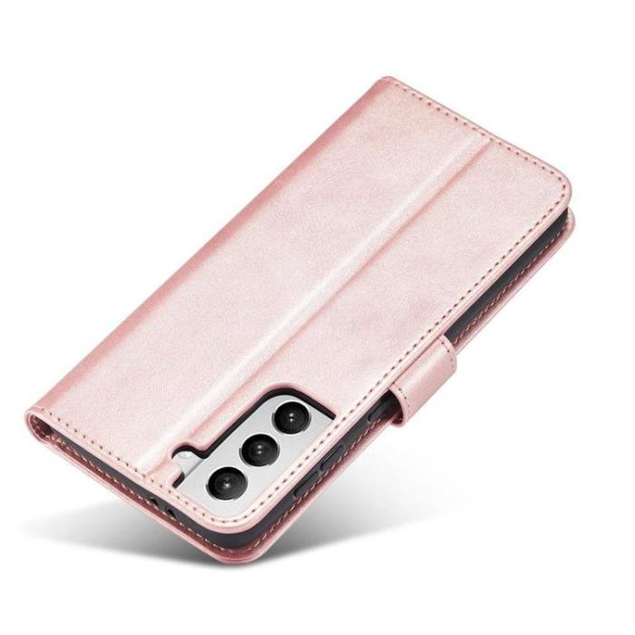 OEM - Magnet Elegant Fodral Galaxy S22 Ultra - Rosa