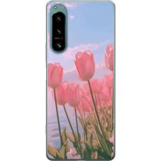 iSecrets - Mobilskal till Sony Xperia 5 IV med Rosa Tulpaner