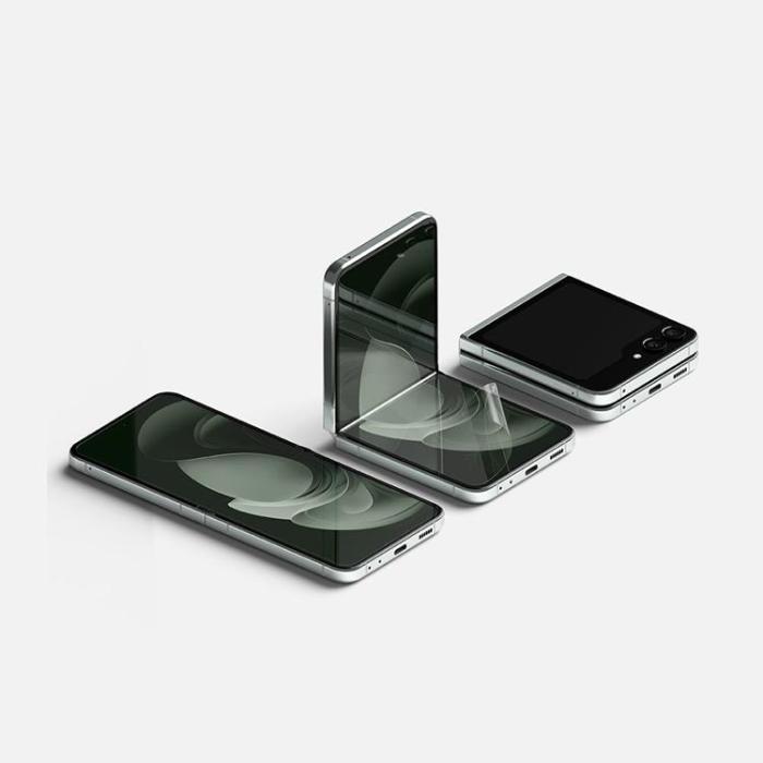 Ringke - Ringke Galaxy Z Flip 5 Härdat Glas Skärmskydd Dual Easy Set