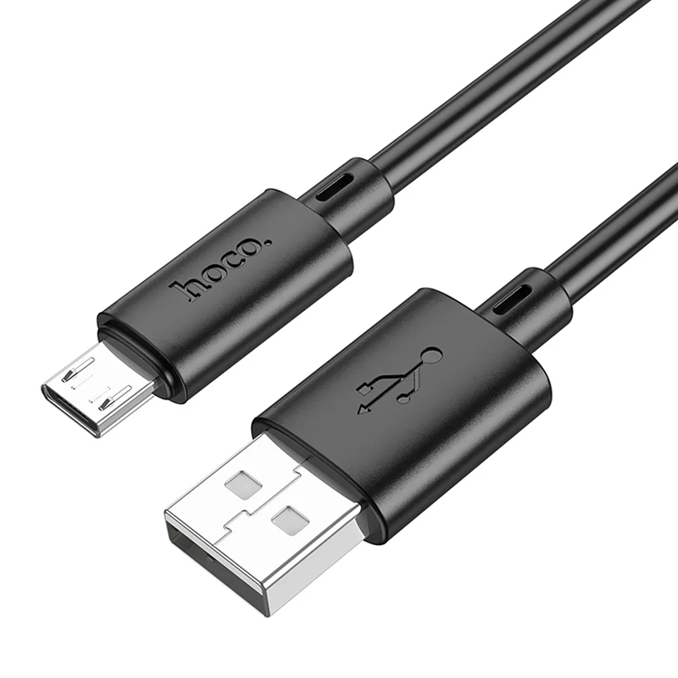 Hoco USB-A Till Micro-USB Kabel 1m - Svart | 1867 | AlltMobil