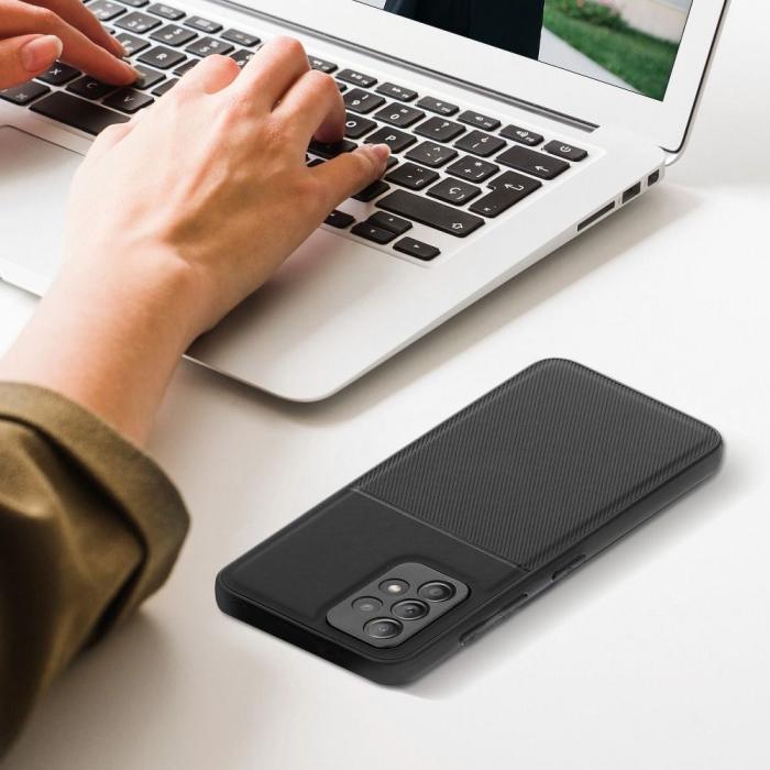 OEM - Galaxy A22 5G Skal Forcell Noble Hårdplast - Svart