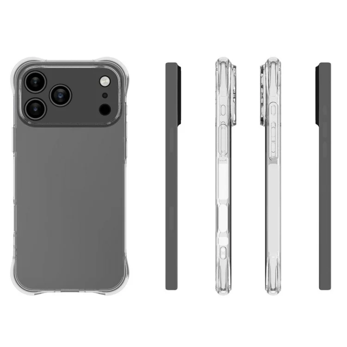 A-One Brand - iPhone 17 Pro Max Mobilskal Soft TPU Matt - Transparent
