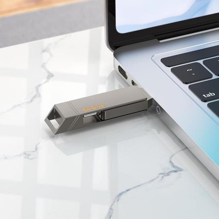 Hoco - Hoco Pendrive 64GB USB-A, USB-C UD15 USB 3.2