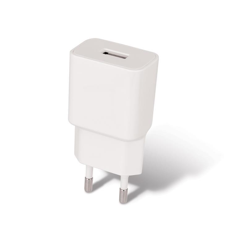 Setty Väggladdare USB med Lightning Kabel 1m 2.4A - Vit | 505295 | AlltMobil