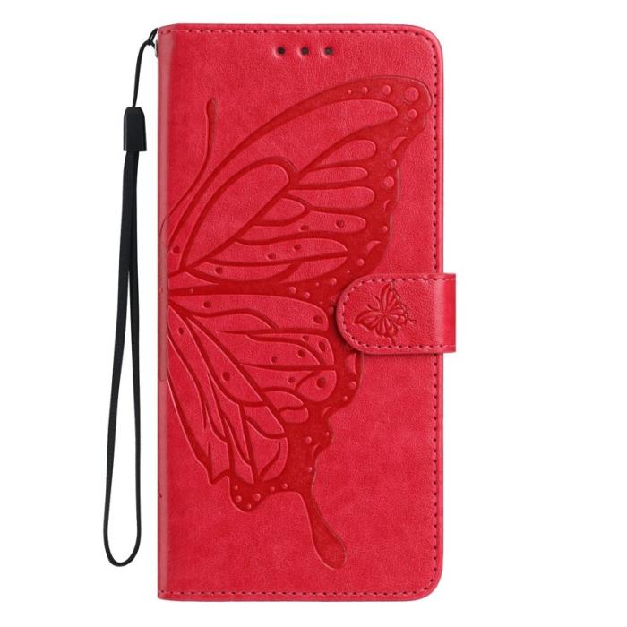 OEM - Samsung Galaxy S26 Ultra Plånboksfodral Flip Konstläder - Röd