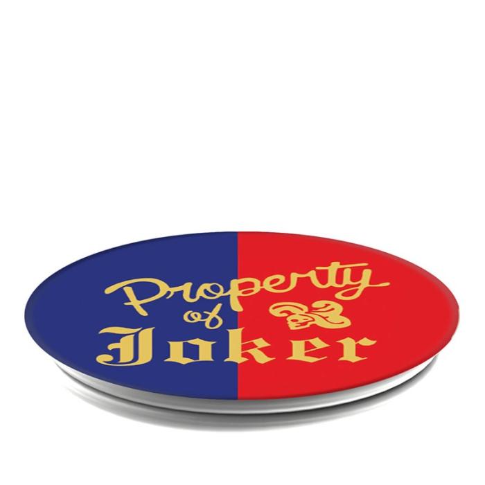 UTGATT4 - POPSOCKETS Property of Joker Grip med Ställfunktion Premium Suicide Squad