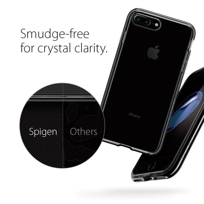 UTGATT5 - SPIGEN Neo Hybrid Crystal Skal till Apple iPhone 7 Plus - Jet Black