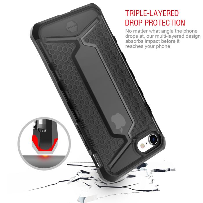 ItSkins - Itskins Octane Skal till iPhone 7 Plus - Clear