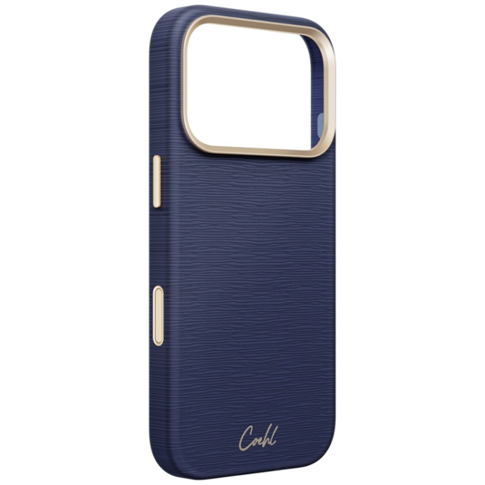 UNIQ - UNIQ Mobilskal För iPhone 18 Pro/17 Pro Coehl Mirelle - Noble Blå