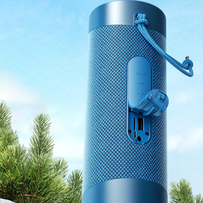UTGATT5 - WK Design Trådlös Bluetooth 5.0 Högtalare 1800mAh - Blå