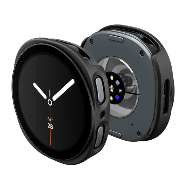 Spigen - Spigen Galaxy Watch 8/9 (44mm) Skal Thin Fit 360 - Svart