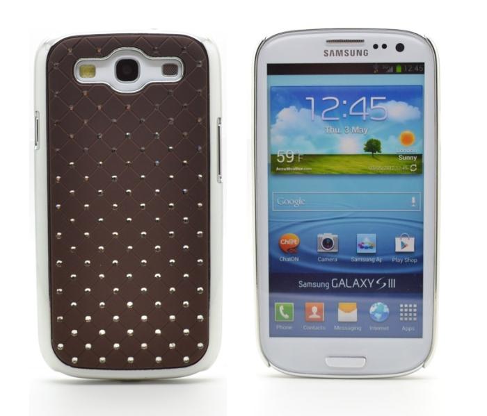 UTGATT4 - Diamante skal tillSamsung Galaxy S3 i9300 (Brun)