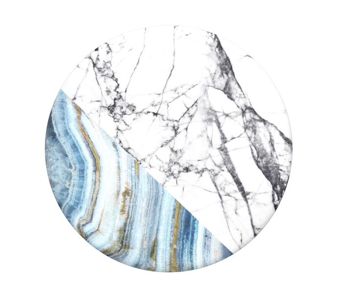 PopSockets - POPSOCKETS Aegean Marble Avtagbart Grip med Ställfunktion