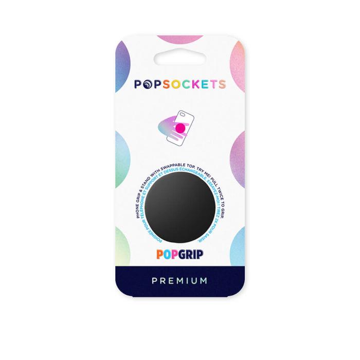 PopSockets - POPSOCKETS Aluminum Black Premium