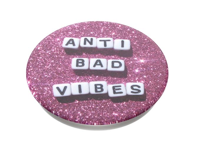 UTGATT - POPSOCKETS Anti Bad Vibes Avtagbart Grip med Ställfunktion