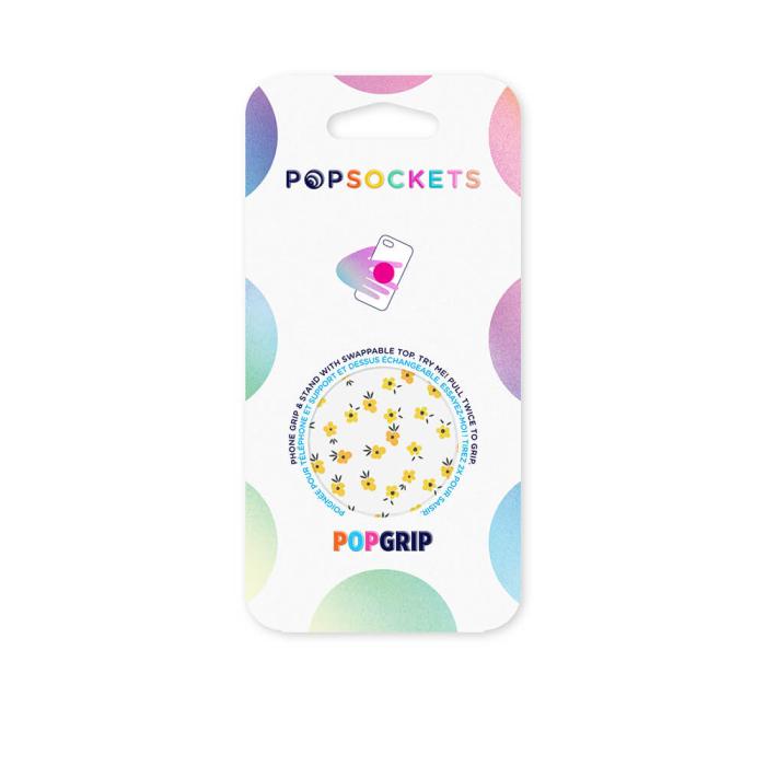 PopSockets - POPSOCKETS Black Eyed Suzies Avtagbart Grip med Ställfunktion