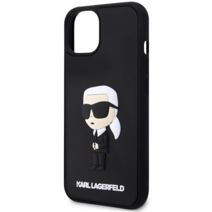 KARL LAGERFELD - Karl Lagerfeld iPhone 14 Plus Mobilskal Rubber Ikonic