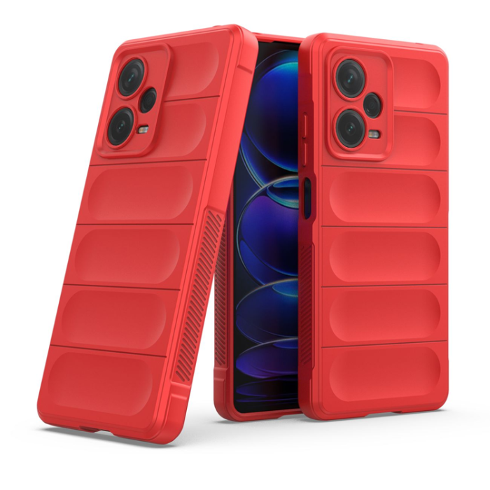 OEM - Xiaomi Redmi Note 12 Pro Plus Mobilskal Magic Shield - Röd