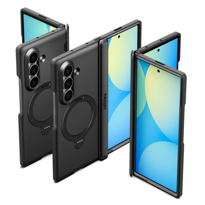 Spigen - Spigen Mobilskal För Galaxy Z Fold 8 Ultra MagSafe Slim Armor Pro S - Svart