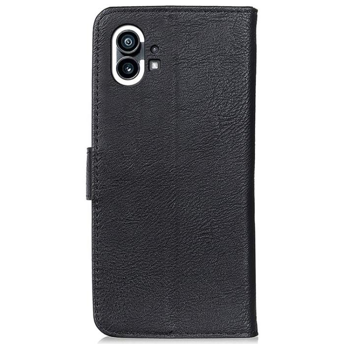 KHAZNEH - KHAZNEH Nothing Phone 1 Plånboksfodral Folio Flip - Svart