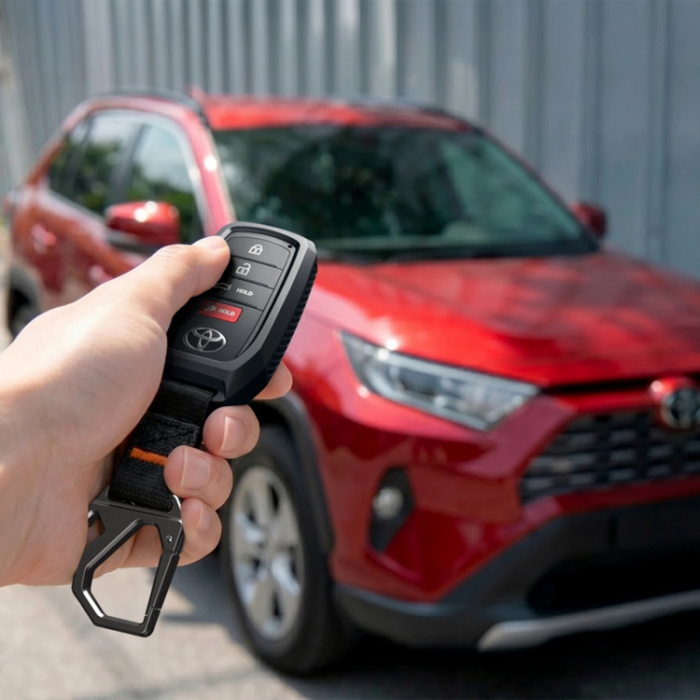 Spigen - Spigen Toyota Key Skal TK100 Fob - Svart
