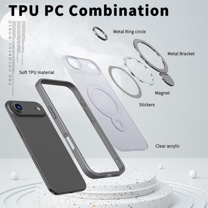 A-One Brand - iPhone Air Mobilskal MagSafe Rotating Kickstand