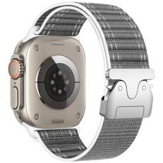 Beline - Beline Apple Watch 42/44/45/49mm Armband Nylon - Oliv